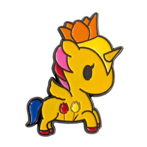Tokidoki Unicorno Enamel Pin: Tulip Unicorn - Picture 1 of 4